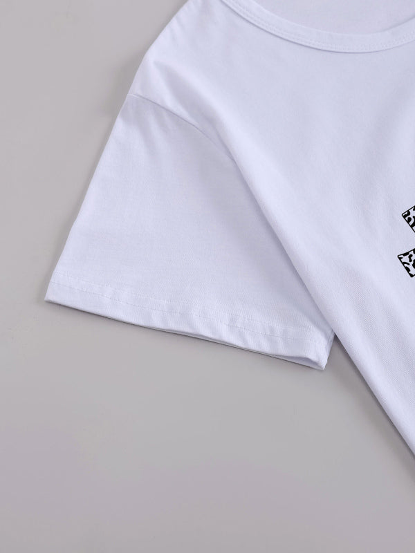 Women's Cross Graphic Cotton T-Shirt