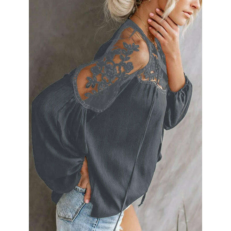 sheer-lace-v-neck-long-sleeve-blousesmiling-maria---everything-for-women-34701022