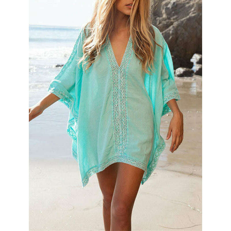 rayon-lace-v-neck-beach-cover-up-–-flowy-summer-dress-with-sheer-detailsmiling-maria---everything-for-women-34658332