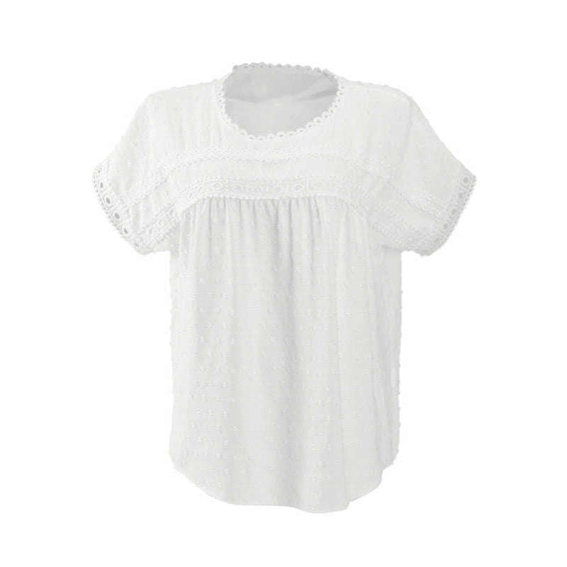 womens-lace-short-sleeve-pullover-topsmiling-maria---everything-for-women-34699821