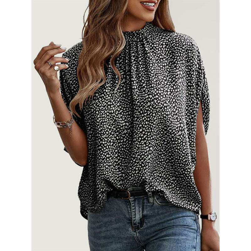 printed-dolman-sleeve-turtleneck-topsmiling-maria---everything-for-women-34698610