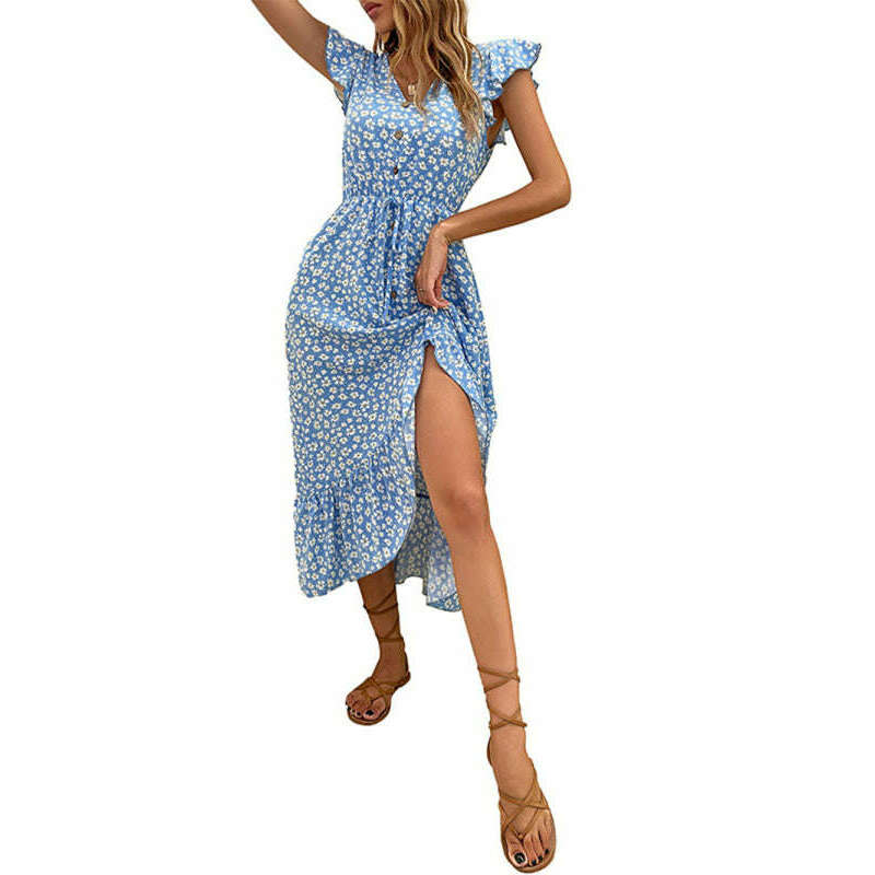 blue-irregular-printed-v-neck-midi-dress-–-short-sleeve-lightweight-wovensmiling-maria---everything-for-women-34655389
