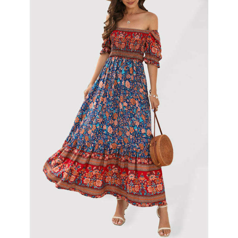 boho-off-shoulder-puff-sleeve-floral-midi-dress-–-spring-summer-beachwearsmiling-maria---everything-for-women-34655072