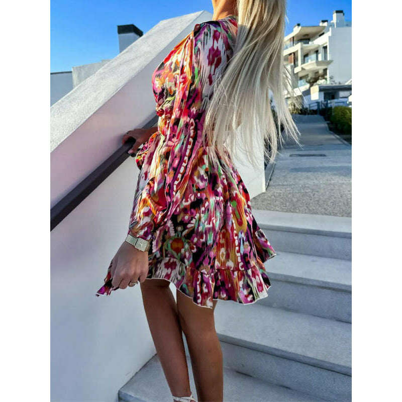 printed-waist-v-neck-long-sleeved-dress-–-lightweight-grace-style-for-springsmiling-maria---everything-for-women-34655052