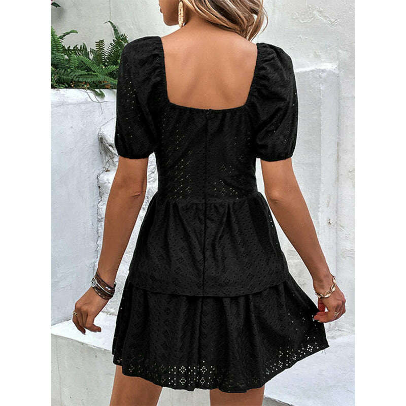 retro-puff-sleeve-layered-cake-dress-–-square-neck-tunic-fit-blacksmiling-maria---everything-for-women-34654846