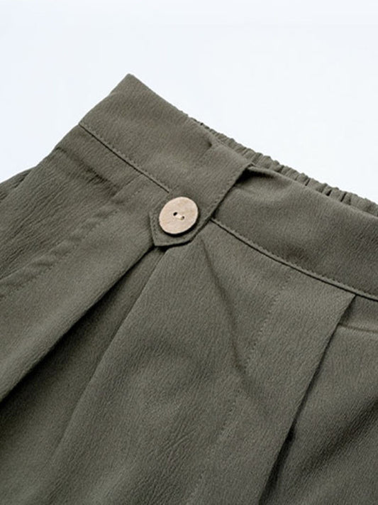 Chic Lace Wide Leg Shorts – Smiling Maria