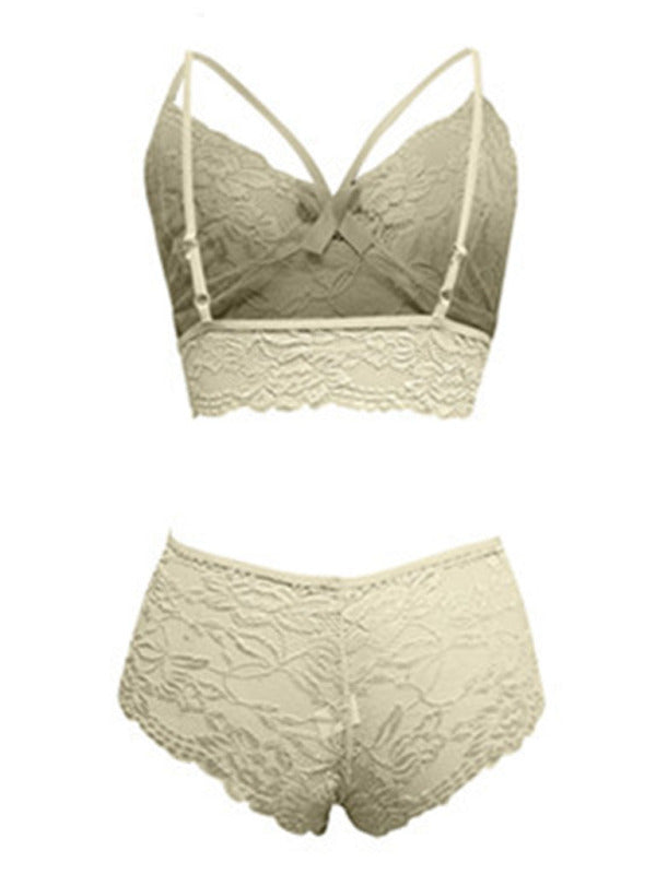 Lace Lingerie Set – Sexy European-Inspired Bra & Panty for Women