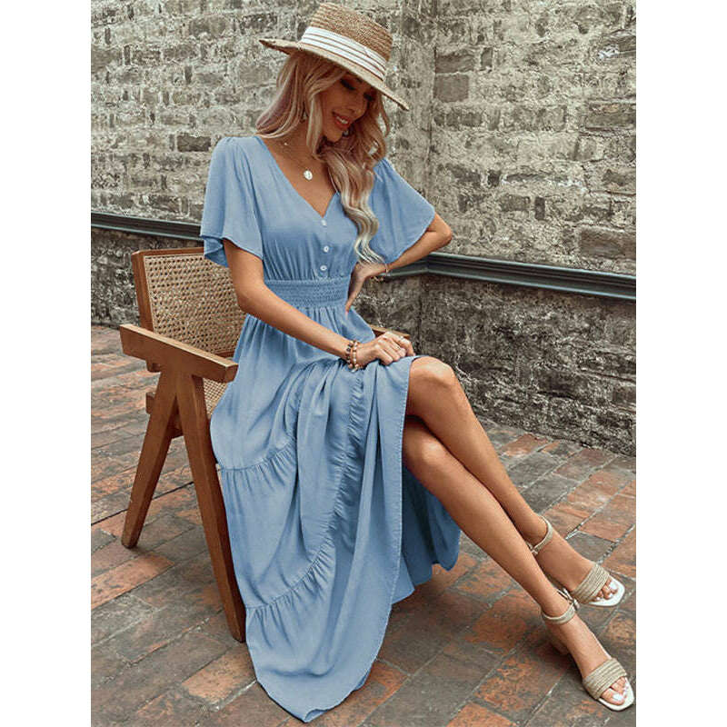 blue-v-neck-sleeveless-mid-length-dress-–-lightweight-rayon-for-summersmiling-maria---everything-for-women-34654739