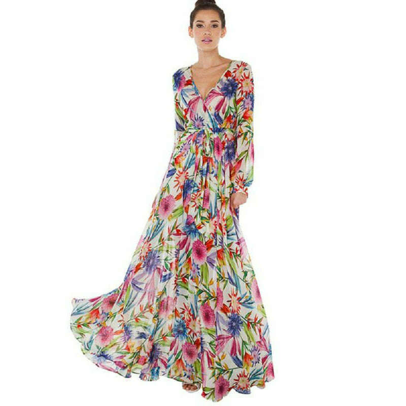 leaf-print-lantern-sleeve-v-neck-swing-dress-–-lightweight-flowy-fitsmiling-maria---everything-for-women-34661766