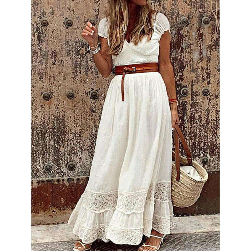 new-v-neck-long-lace-stitching-elegant-dresssmiling-maria---everything-for-women-34646620