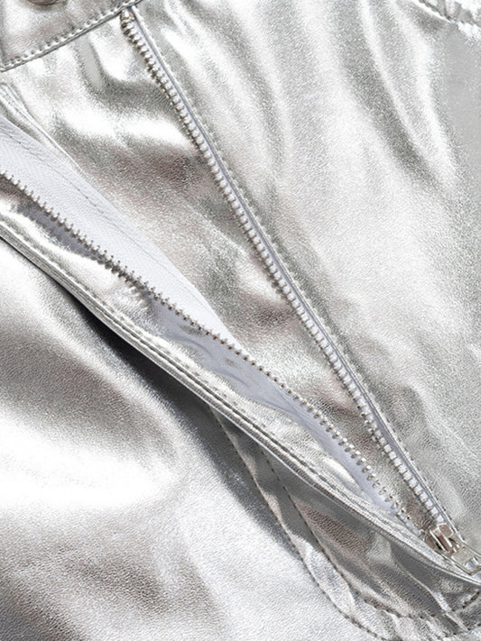 High Waist PU Leather Pants – Smiling Maria