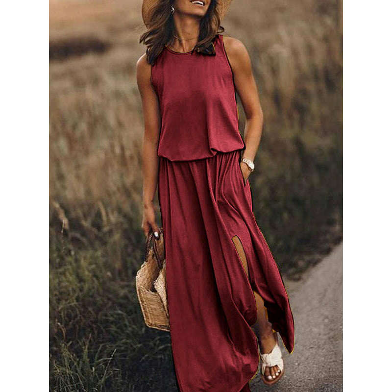 multicolor-sleeveless-maxi-dress-–-solid-knit-with-side-slitsmiling-maria---everything-for-women-34649051