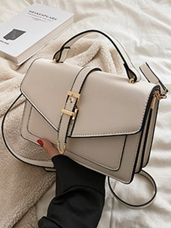 Retro PU Leather Crossbody Shoulder Bag