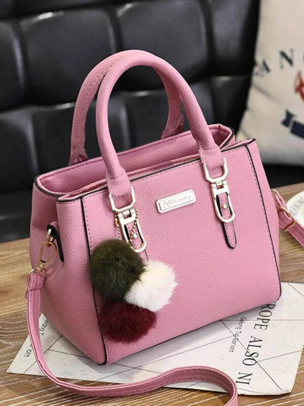 Women's PU Leather Shoulder Handbag