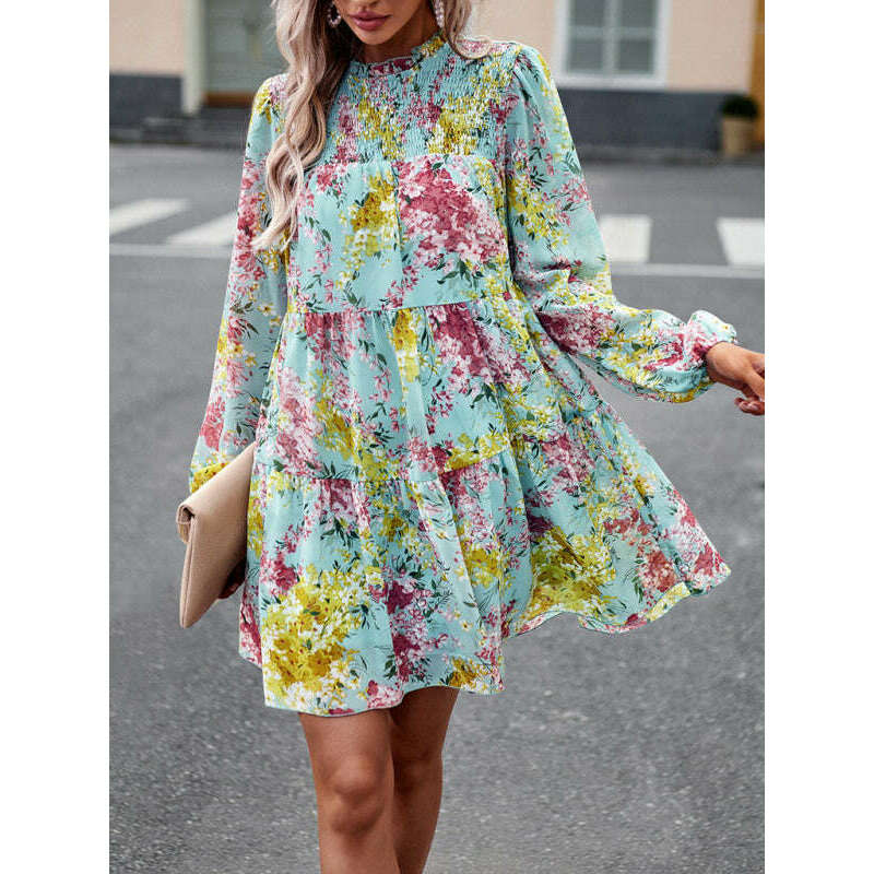 high-neck-ruffle-long-sleeve-dress-–-stretch-woven-boho-stylesmiling-maria---everything-for-women-34654297