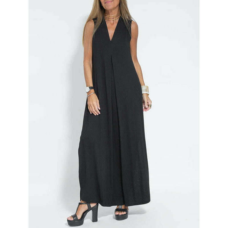 solid-v-neck-pullover-midi-dress-–-casual-knit-style-for-all-seasonssmiling-maria---everything-for-women-34648507