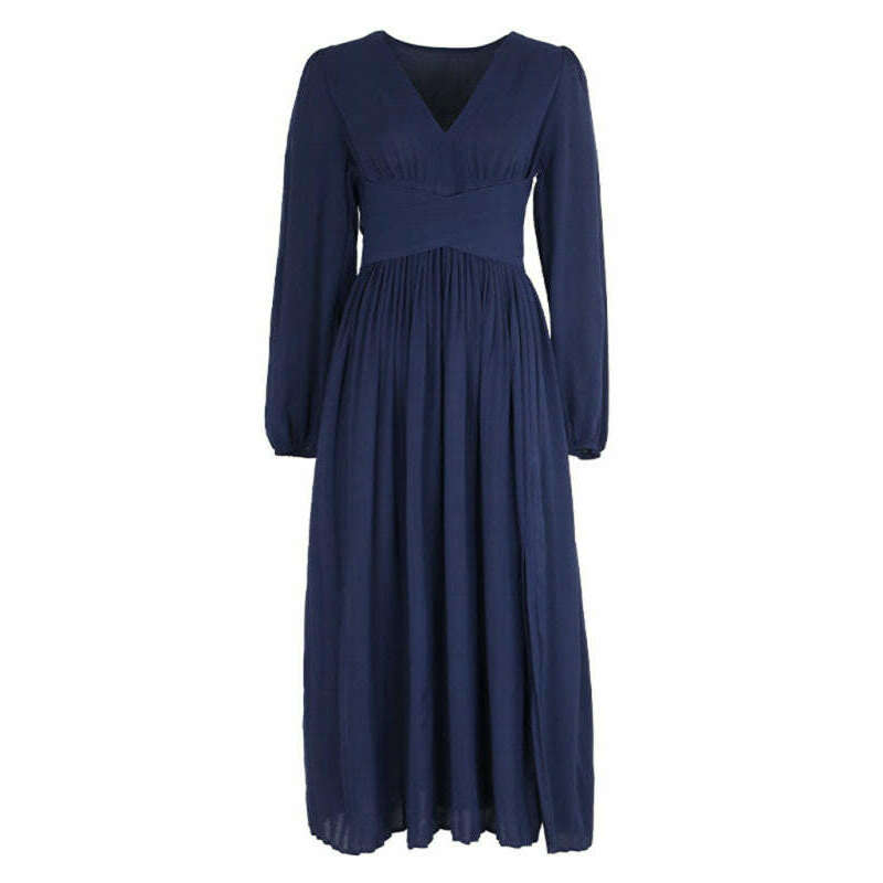 long-sleeve-slit-dress-with-waist-tie-–-royal-blue-elegant-woven-fitsmiling-maria---everything-for-women-34652965