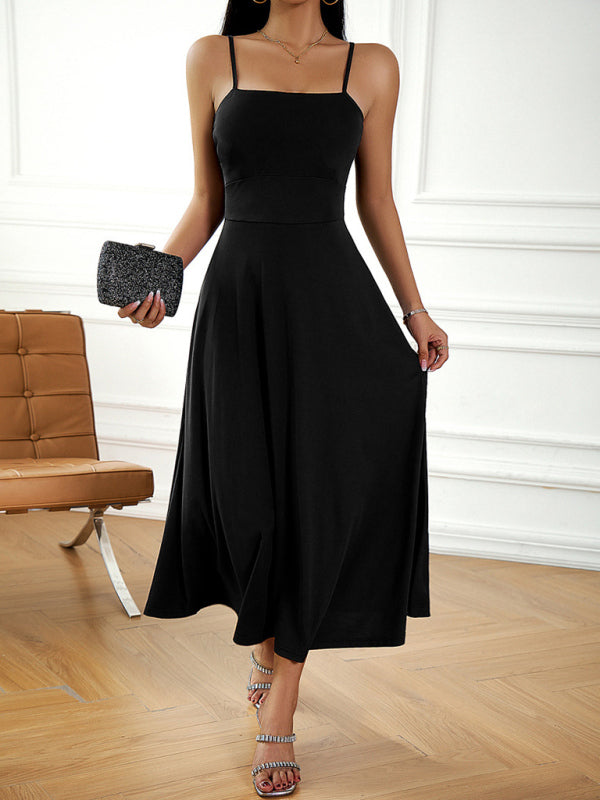 Strapless Suspender Bodycon Dress – Spring Knit Style with Back Detail