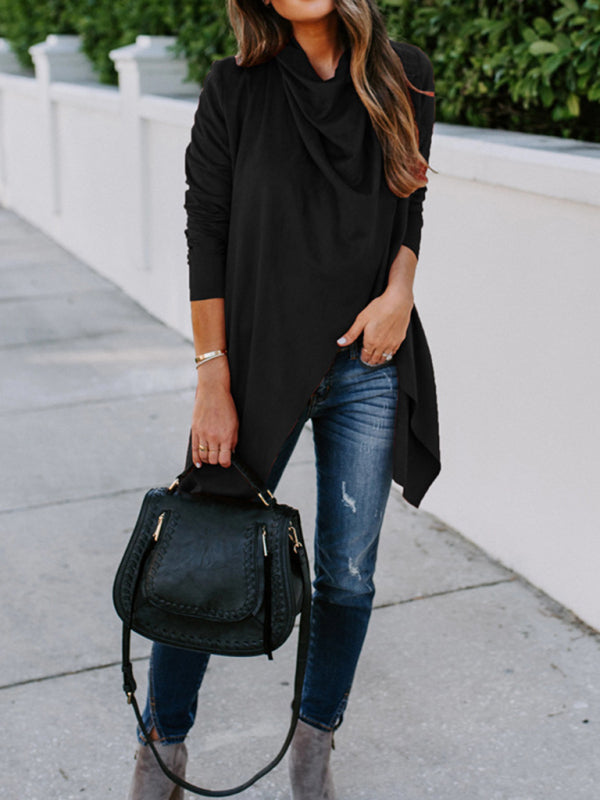 Women's Long Sleeve Solid Color Cardigan Jacket