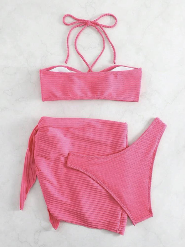 Strappy Sleeveless Bikini Set – Quick-Dry, Stretch Fabric, Flattering Fit