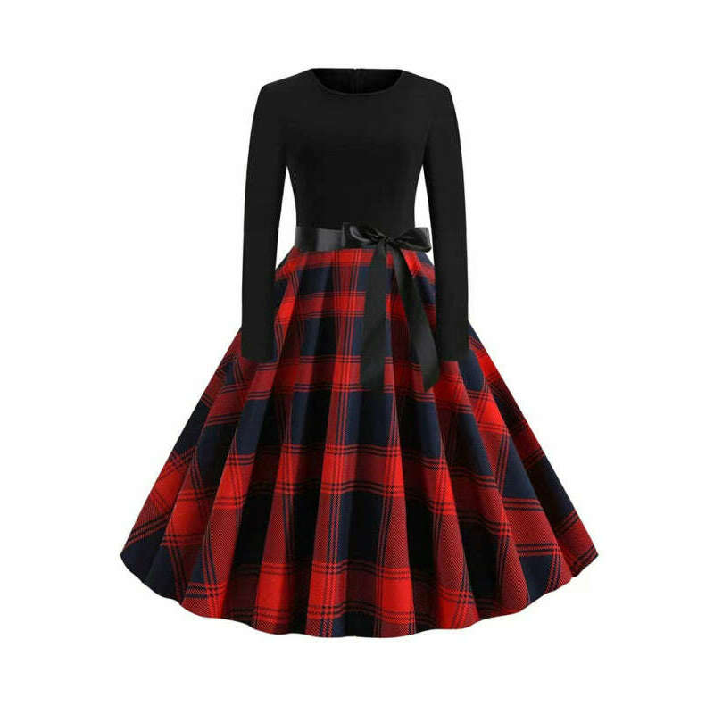 plaid-belted-sleeveless-swing-dress-–-elegant-a-line-style-for-spring-summersmiling-maria---everything-for-women-34648060