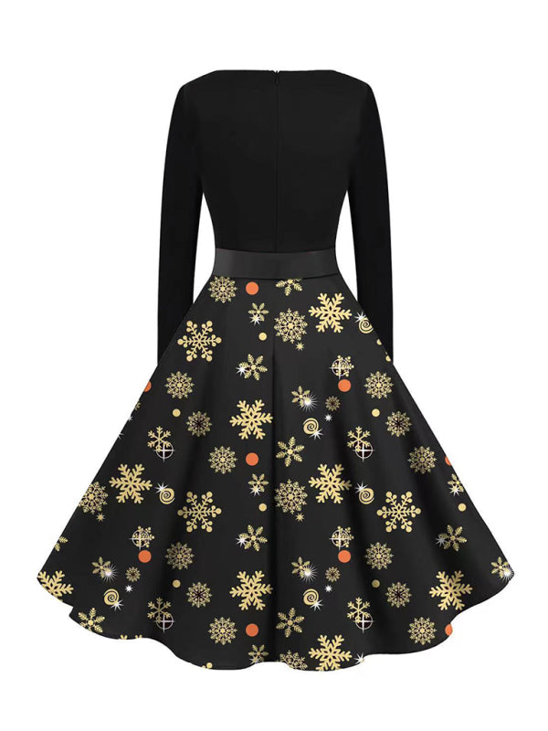 Plaid Belted Sleeveless Swing Dress – Elegant A-Line Style for Spring & Summer