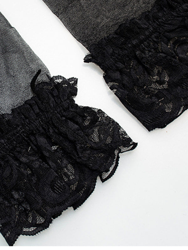 Sexy Three-Piece Lingerie Set with Garter Belt – High Stretch & All-Season Wear