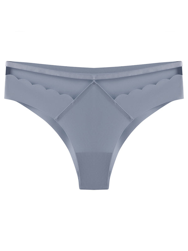 Seamless Low Waist Knit Lingerie Panties – Sexy Self Design for Spring & Summer