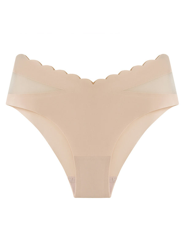 Low-Waist Lace Knit Panties – Seamless, Breathable & Sexy Spring-Summer Fit