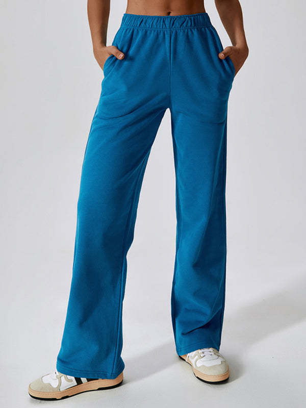 Velvet Wide-Leg Lounge Pants – Smiling Maria