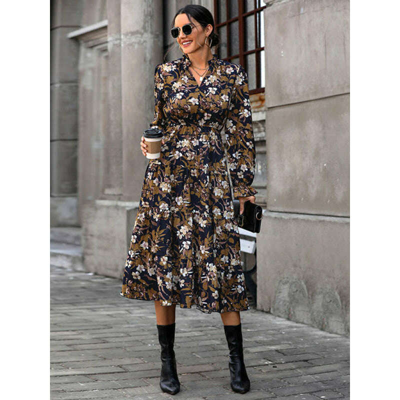 retro-floral-long-sleeve-v-neck-dress-–-autumn-waist-detailsmiling-maria---everything-for-women-34658500