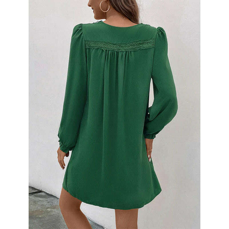 v-neck-smocked-long-sleeve-dress-–-graceful-fit-woven-polyester-spring-readysmiling-maria---everything-for-women-34653196
