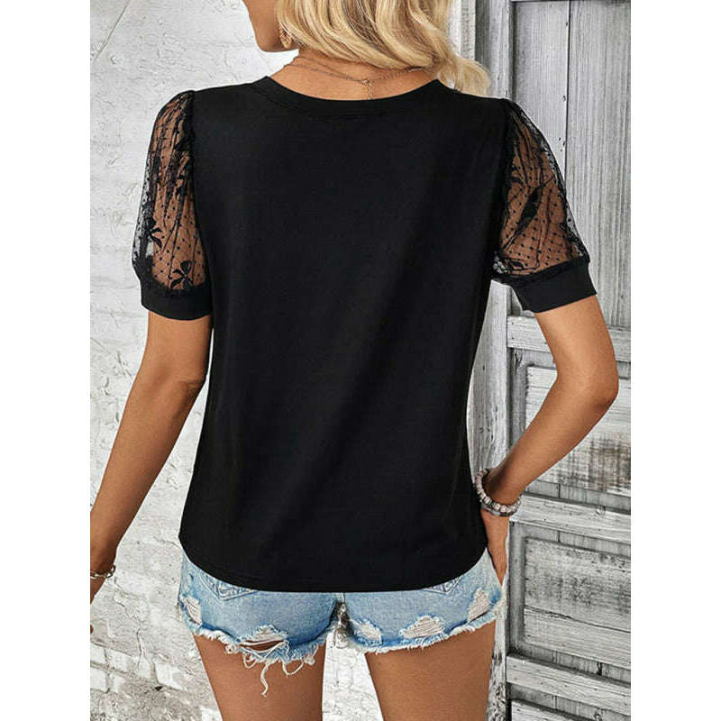 womens-lace-patchwork-v-neck-t-shirtsmiling-maria---everything-for-women-34693686