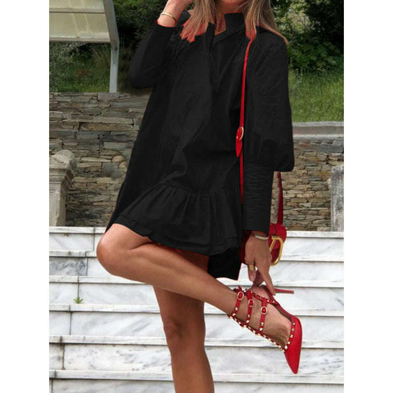 فستان-فضفاض-بلون-صلب-–-قماش-منسوج-خفيف-بقصة-مريحة-ابتسامة-ماريا---كل-شيء-للنساء-34651023