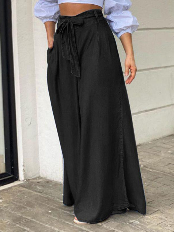 High Waisted Denim Maxi Skirt – Smiling Maria