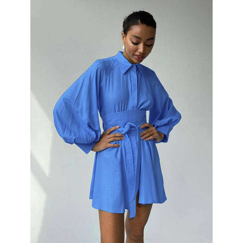 elegant-belted-shirt-dress-in-blue-–-cotton-blended-graceful-everyday-fitsmiling-maria---everything-for-women-34653507