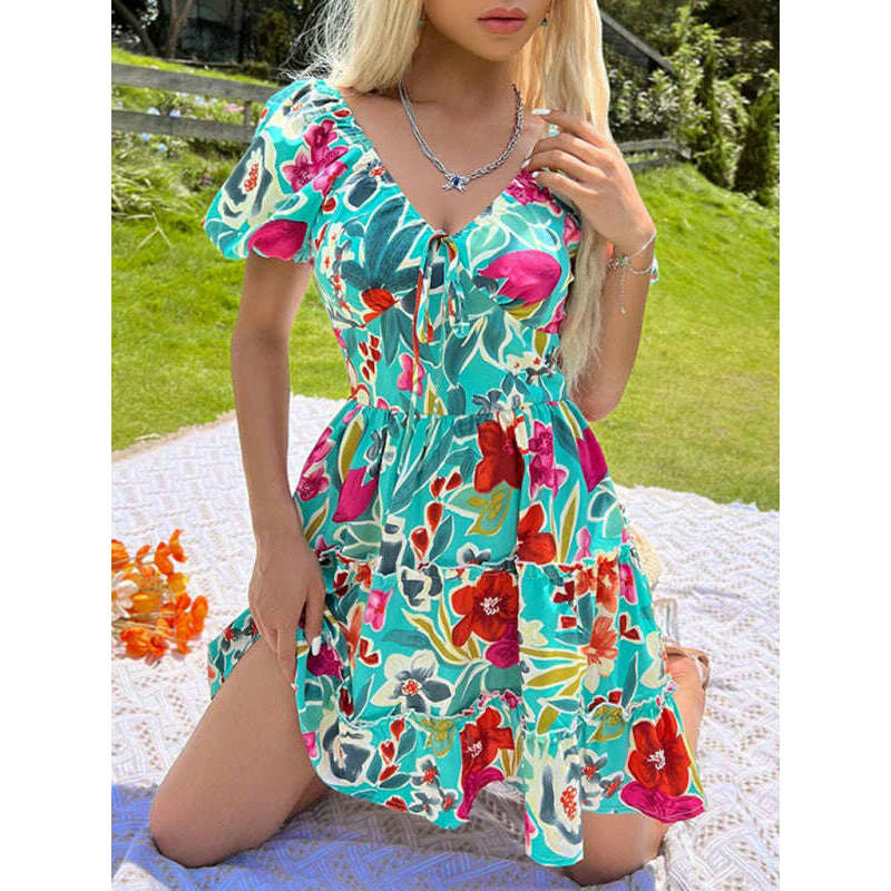 womens-floral-ruffled-v-neck-smocked-mini-dress-–-spring-summer-stylesmiling-maria---everything-for-women-34659937