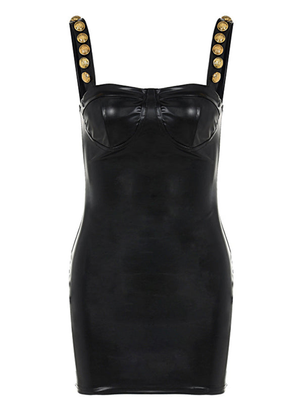 Women's Strapless Boat Neck Bodycon Party Dress
