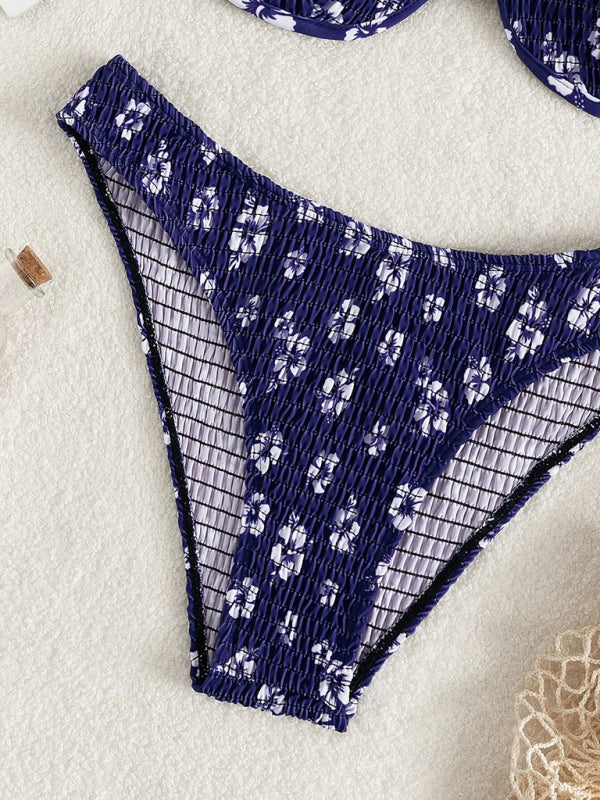 Floral Push-Up Bikini with Underwire – Sexy Fit & Supportive Cups