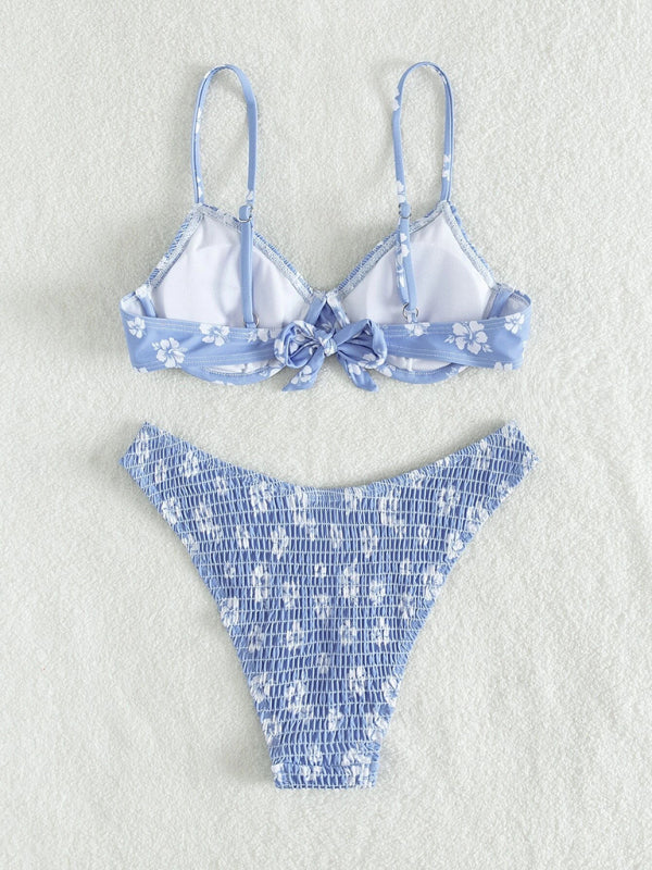 Floral Push-Up Bikini with Underwire – Sexy Fit & Supportive Cups