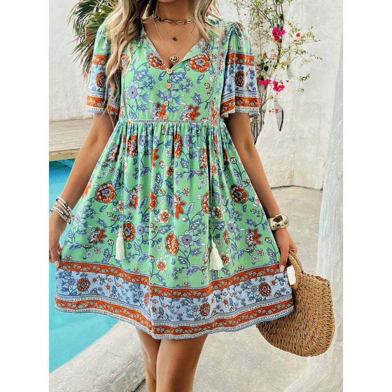 boho-short-sleeve-midi-dress---lightweight-viscose-a-line-fit-summer-essentialsmiling-maria---everything-for-women-34647347