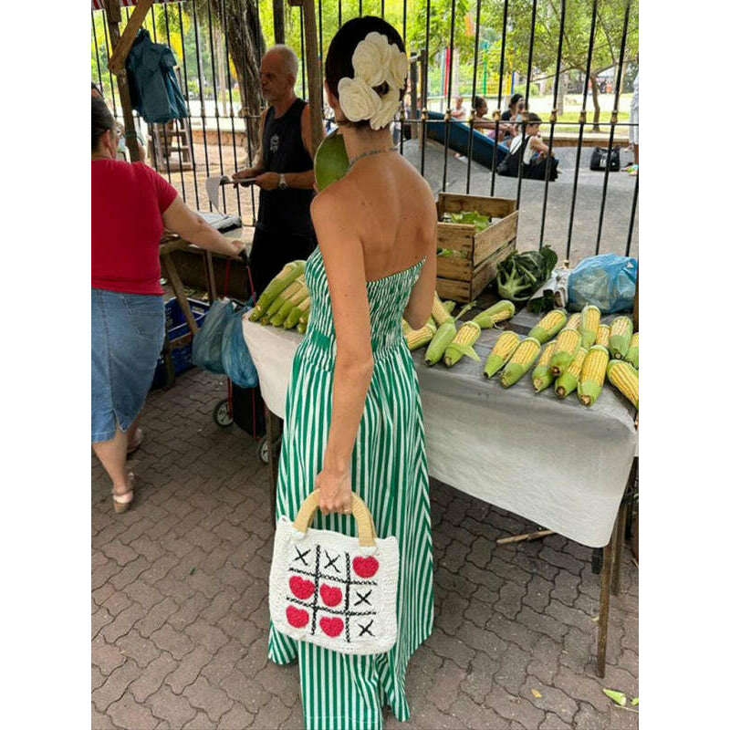 tube-top-stripe-midi-dress-–-strapless-woven-dress-for-spring-summersmiling-maria---everything-for-women-34647729