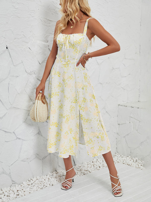 Floral Pastoral Maxi Dress – Lightweight Summer Sundress for Women
