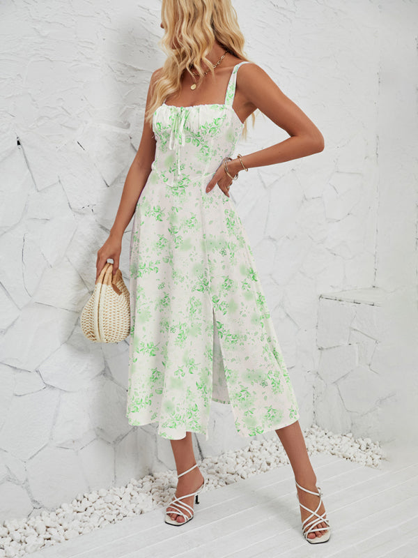Floral Pastoral Maxi Dress – Lightweight Summer Sundress for Women