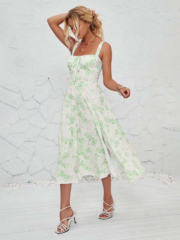 Floral Pastoral Maxi Dress – Lightweight Summer Sundress for Women
