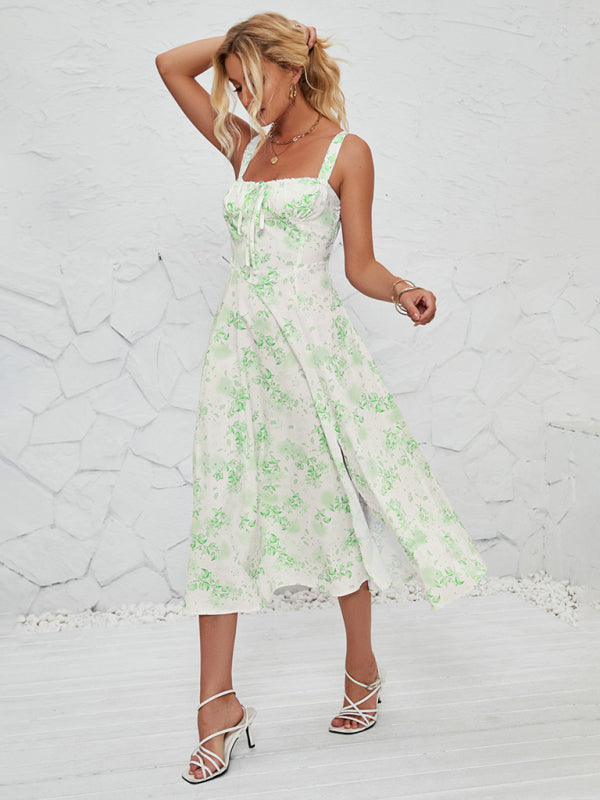 Floral Pastoral Maxi Dress – Lightweight Summer Sundress for Women