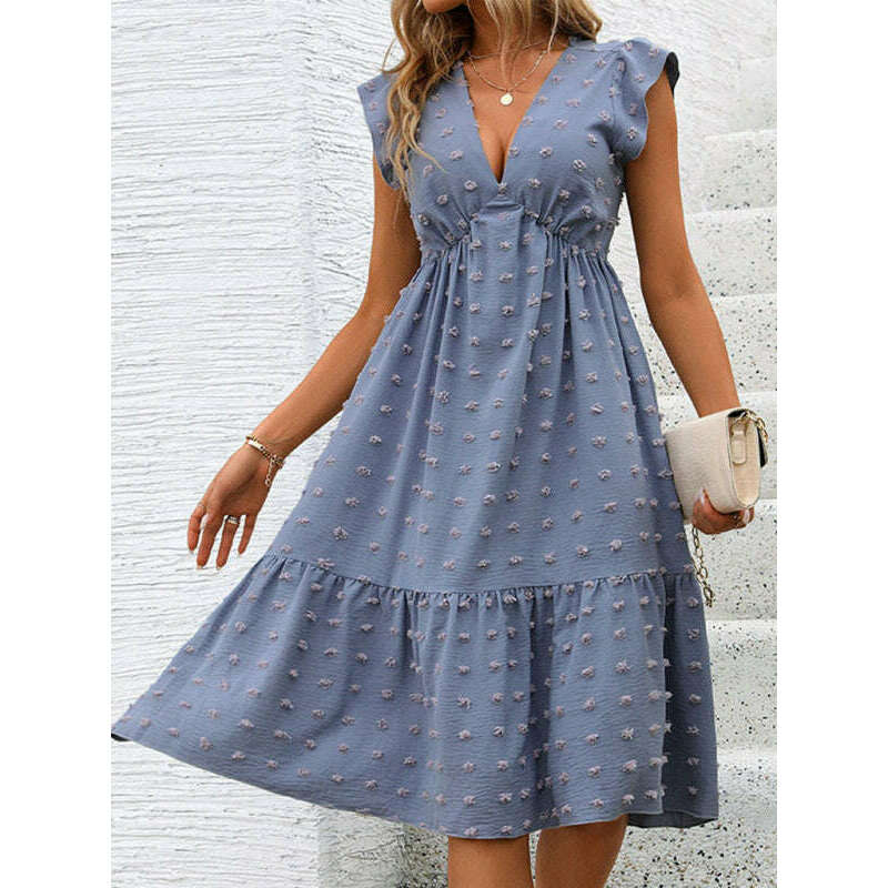 blue-ruffle-sleeve-jacquard-midi-dress-–-relaxed-fit-spring-summer-stylesmiling-maria---everything-for-women-34645913