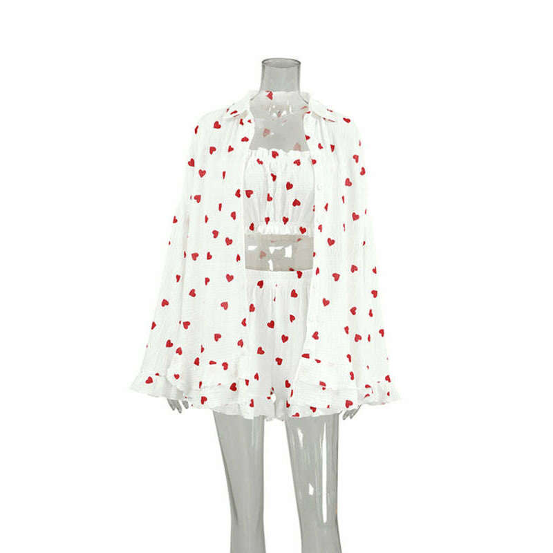 romantic-cotton-three-piece-pajama-set-–-tube-top-shirt-shorts-with-heart-printsmiling-maria---everything-for-women-34638337