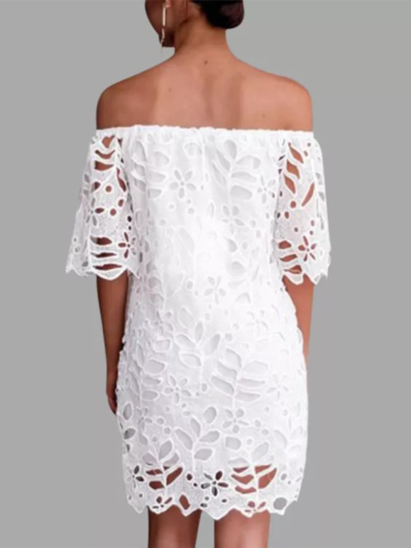 One-shoulder Cutout Midi Dress - Structured Woven Design For Spring & Summer
