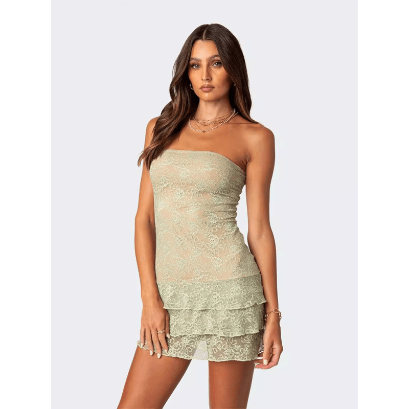 lace-ruffle-tube-top-mini-skirt-set-–-sexy-party-looksmiling-maria---everything-for-women-34678212